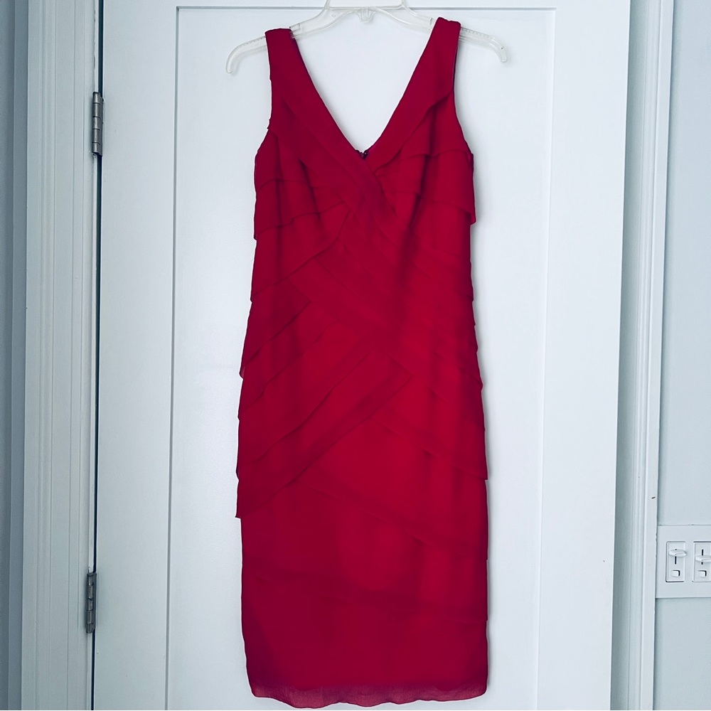 TADASHI SHOJI pink dress size 6